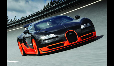 2010 Landspeed Worldrecord Bugatti Veyron 16.4 Super Sport - 431 kph (268 mph)  front 2